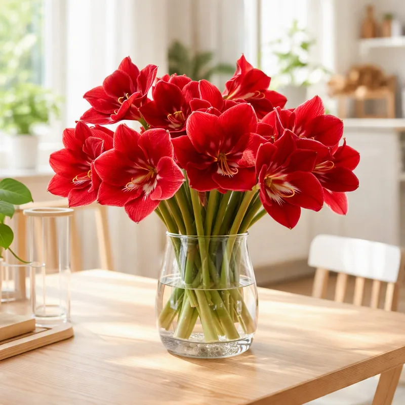Klassieke amaryllis - afbeelding 2