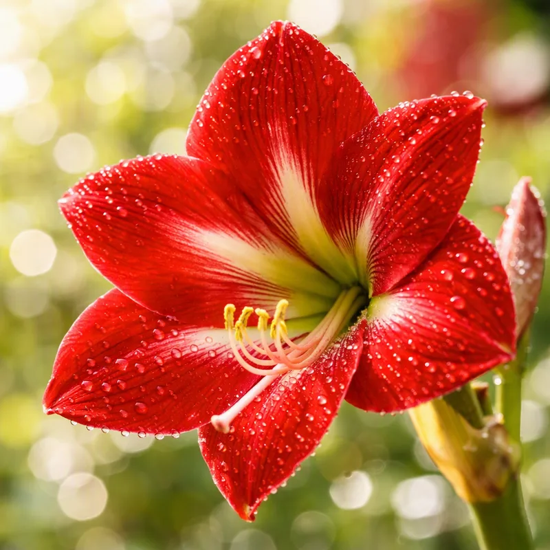 Amaryllis rouge - image 1