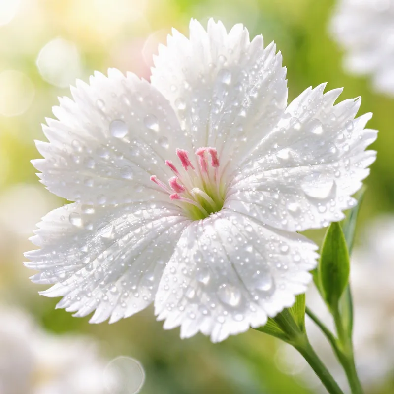 Œillet blanc