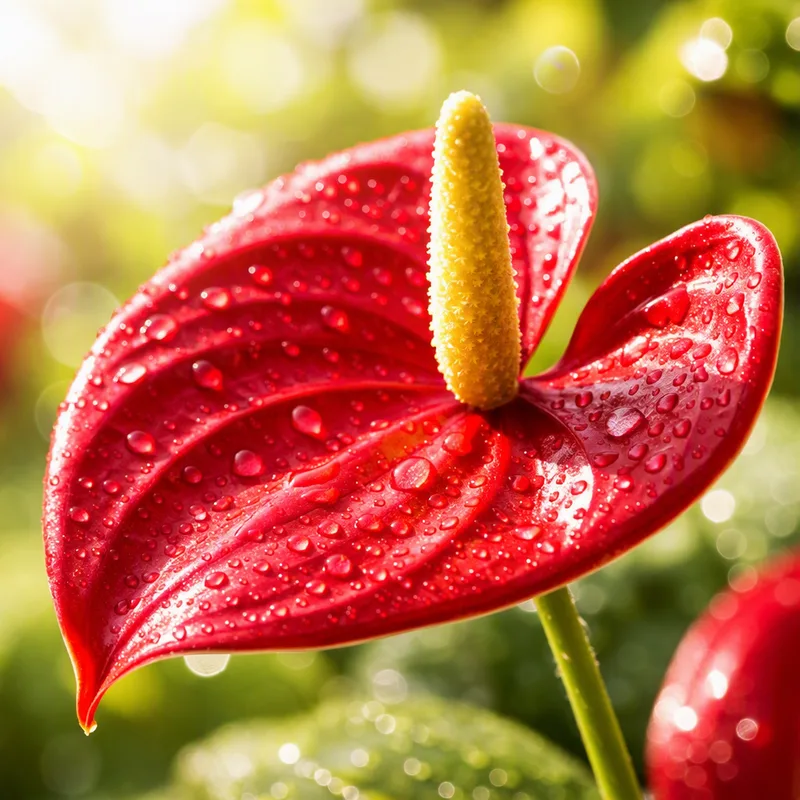 Anthurium rouge - image 1
