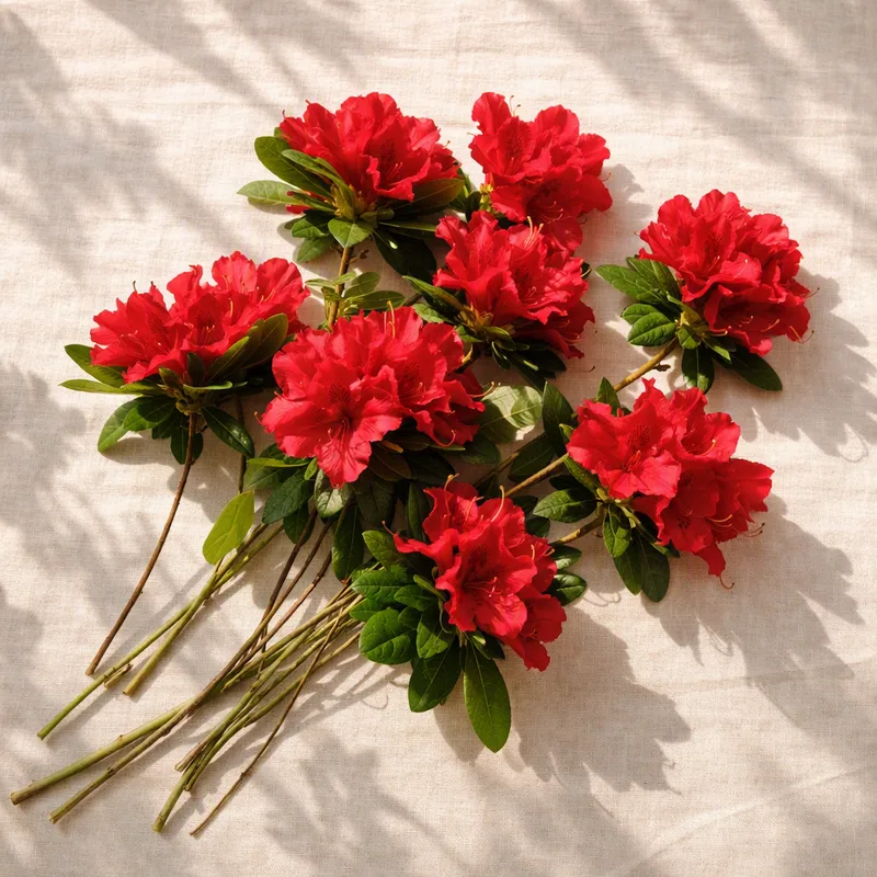 Azalée rouge - image 4