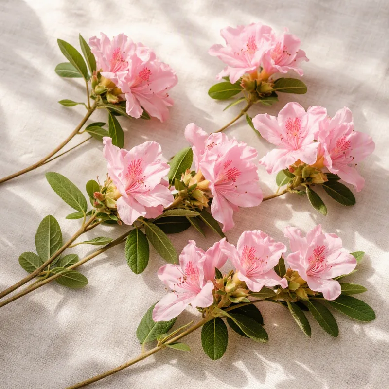 Roze azalea - afbeelding 4