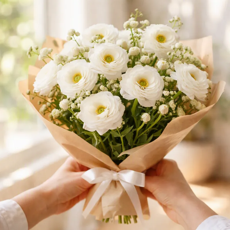 Bouton d'or blanc - image 3