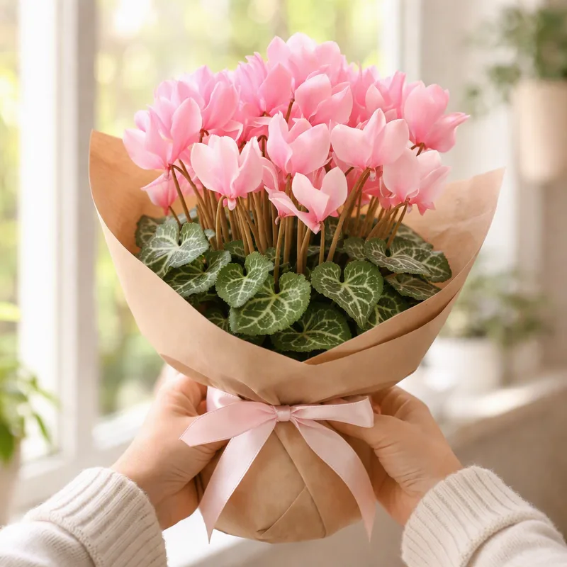 Roze cyclaam - afbeelding 3
