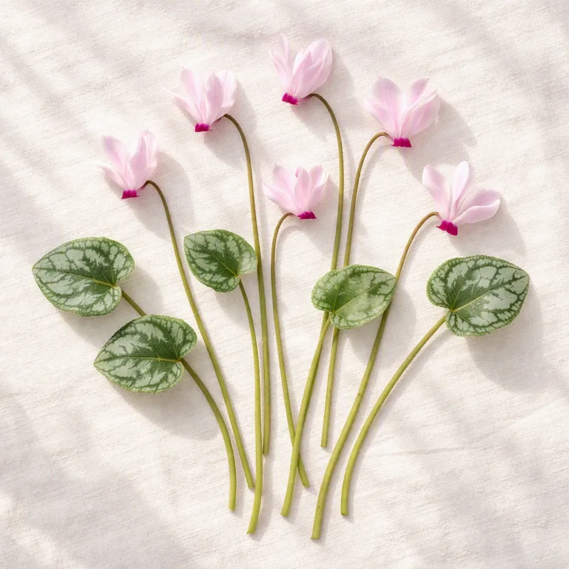 Roze cyclaam - afbeelding 4