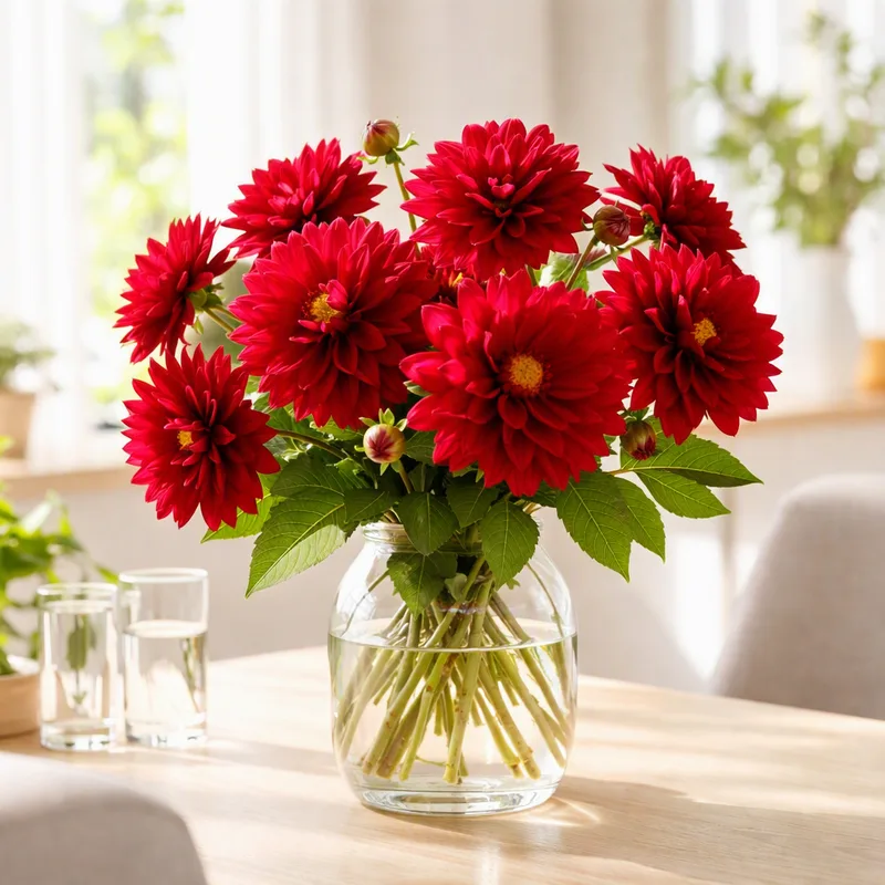Dahlia rouge - image 2