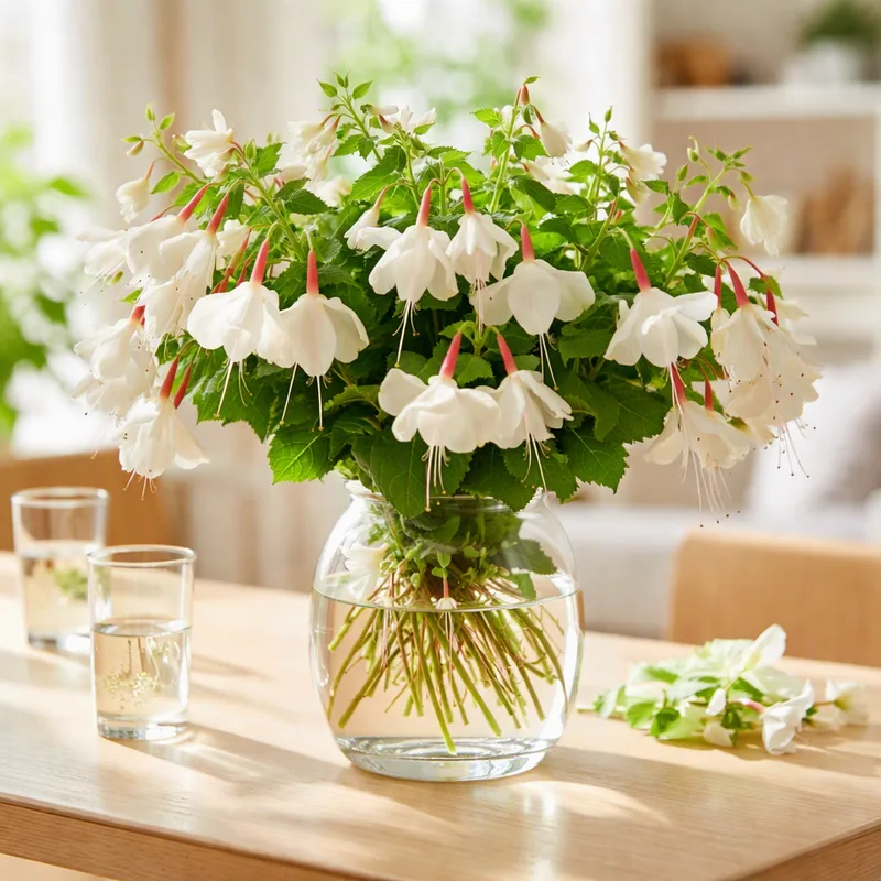 Fuchsia blanc - image 2