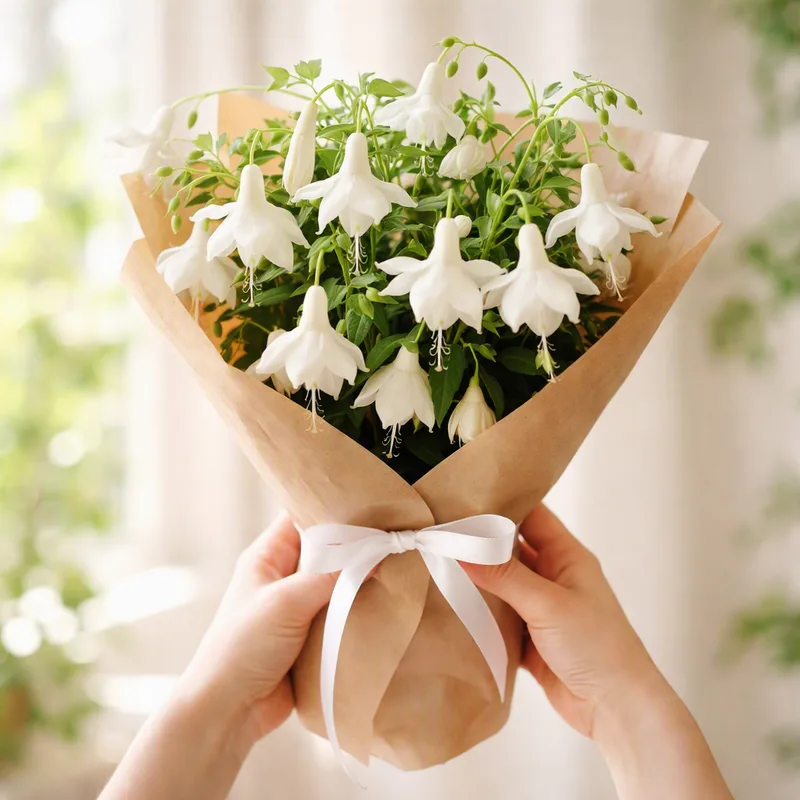 Fuchsia blanc - image 3