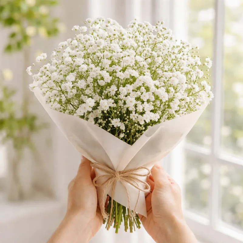Gypsophile blanche - image 3