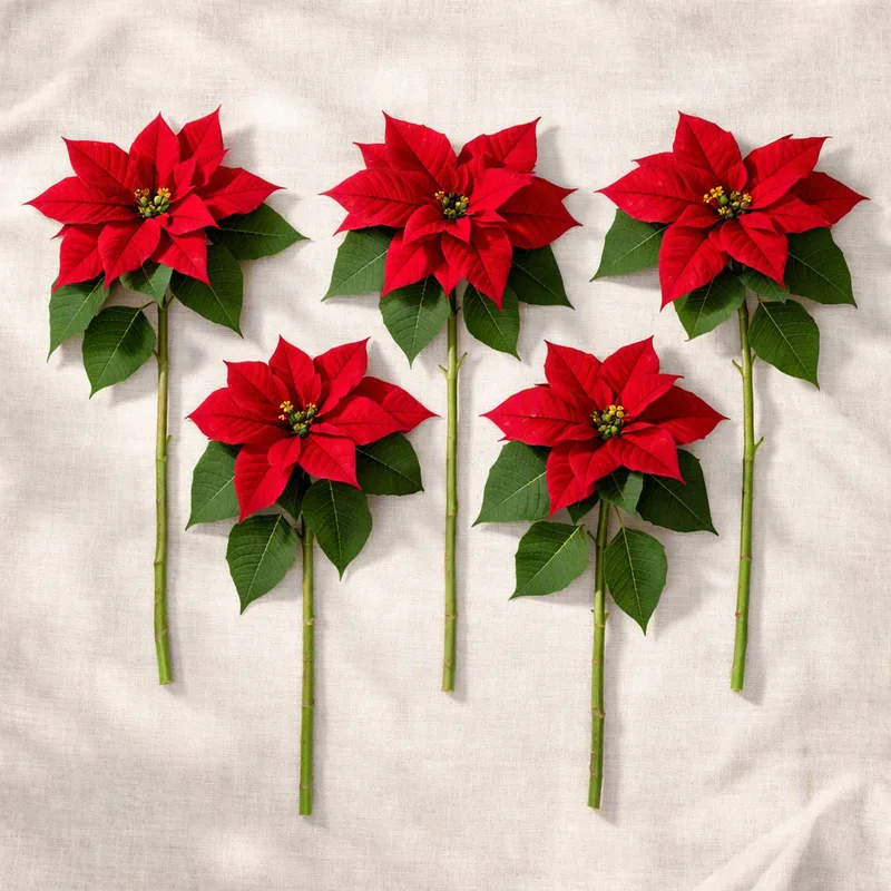 Klassieke kerstster - afbeelding 4