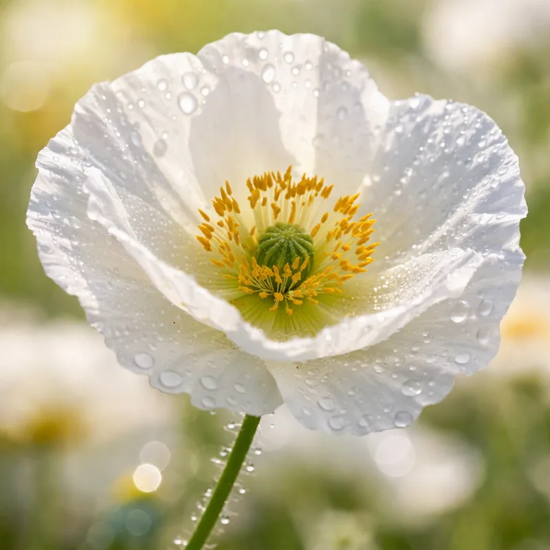 Coquelicot blanc - image 1