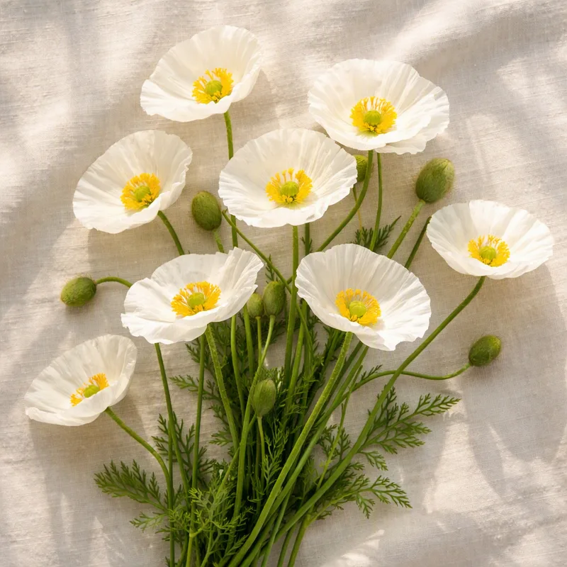 Coquelicot blanc - image 4