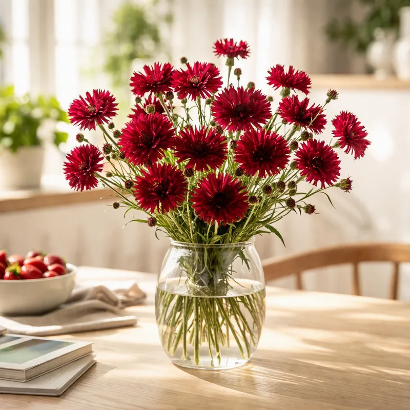 Rode korenbloem - afbeelding 2
