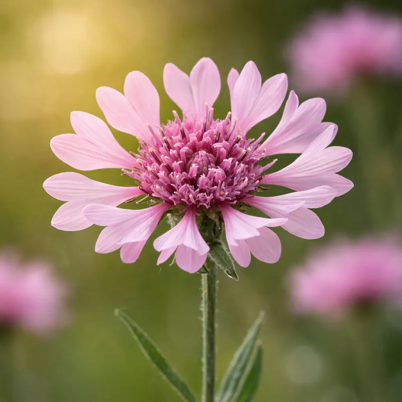 Roze korenbloem - afbeelding 1