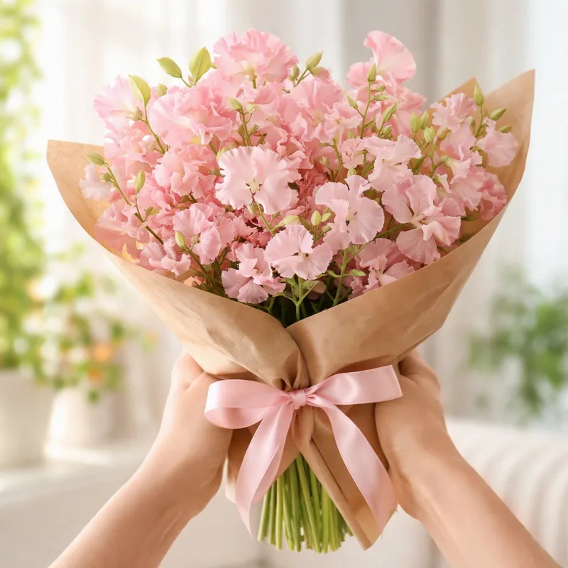 Roze lathyrus - afbeelding 3
