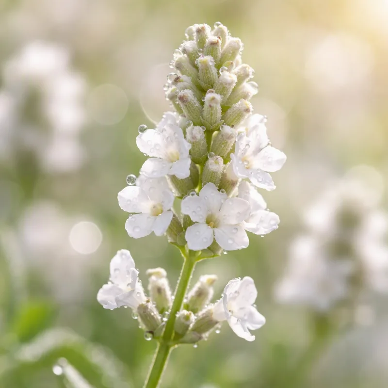 Witte lavendel - afbeelding 1