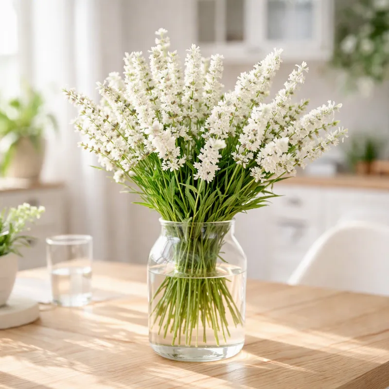 Witte lavendel - afbeelding 2