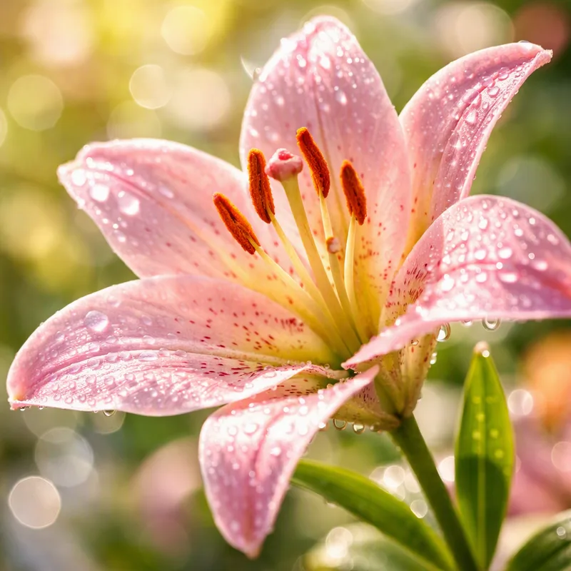 Roze lelie