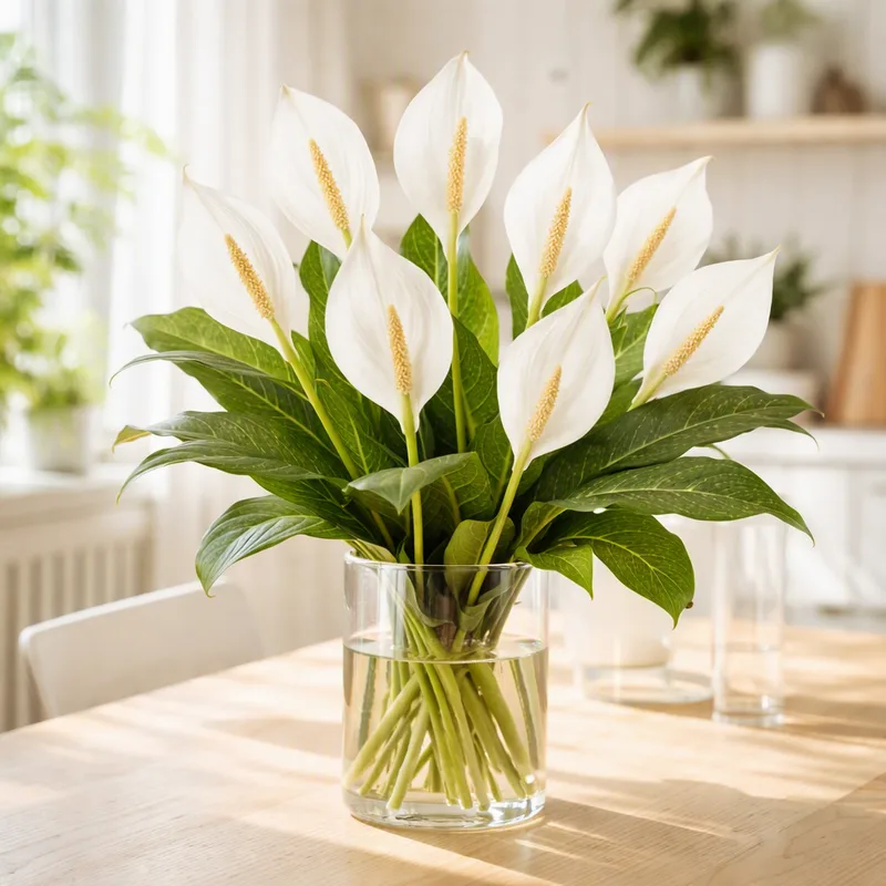 Spathiphyllum classique - image 2