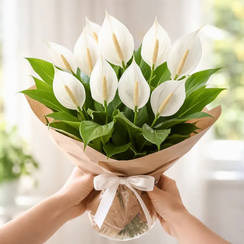 Spathiphyllum classique - image 3