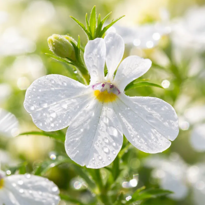Witte lobelia - afbeelding 1