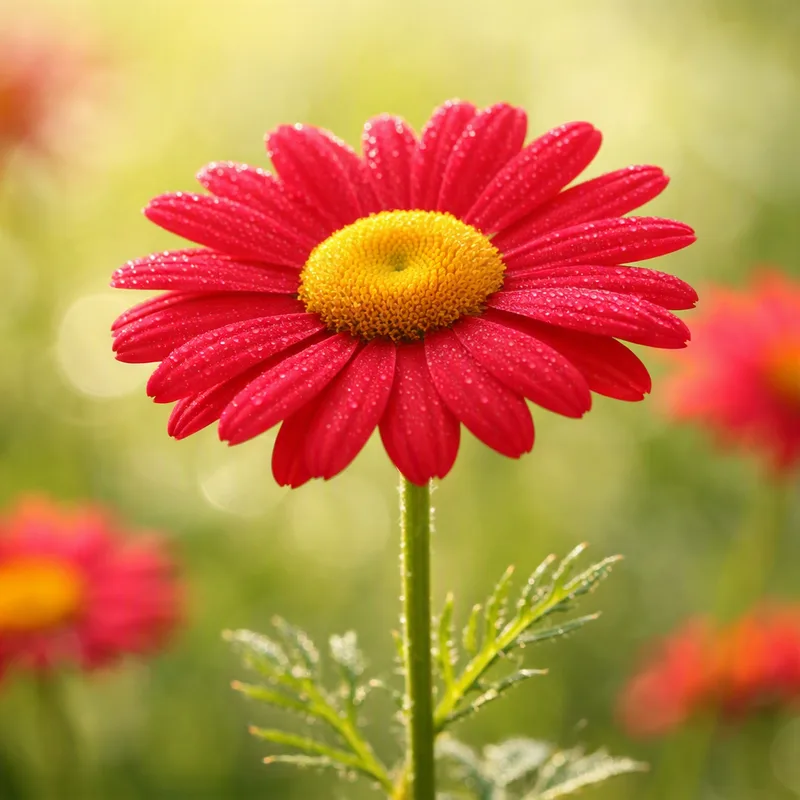 Rode margriet - afbeelding 1
