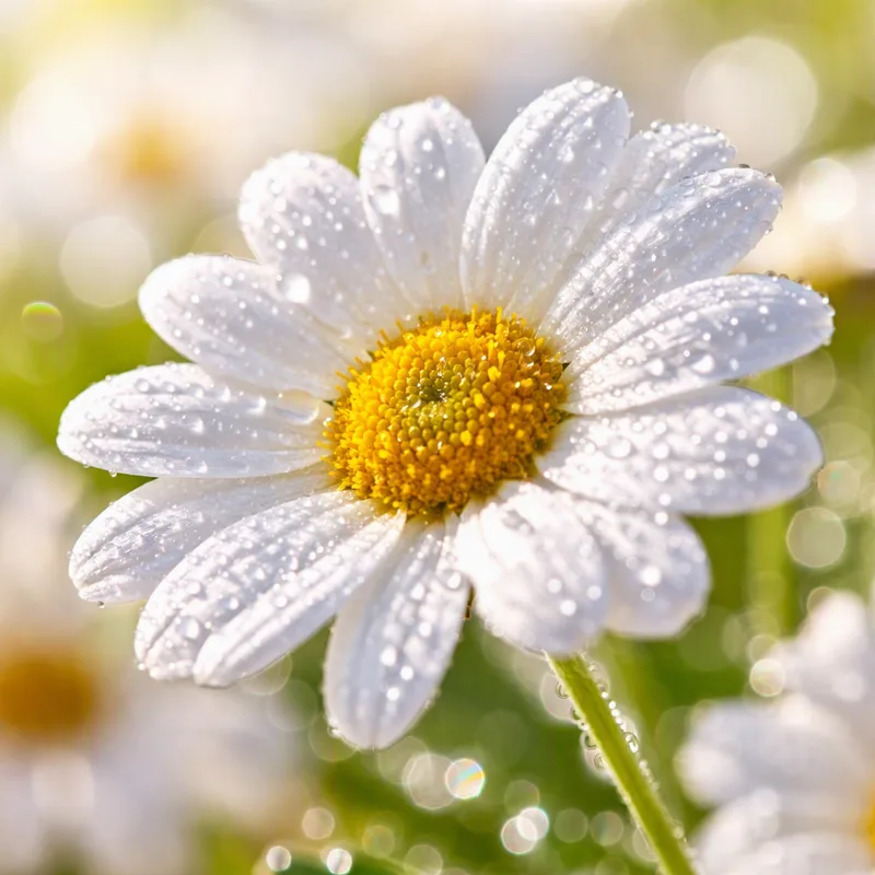 Witte margriet - afbeelding 1