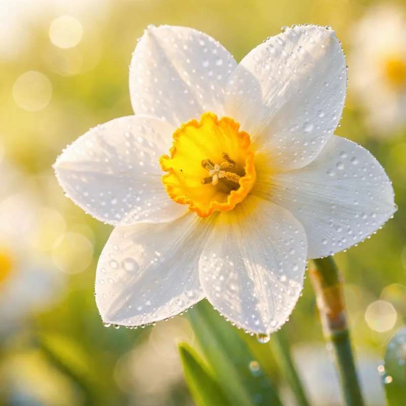 Witte narcis