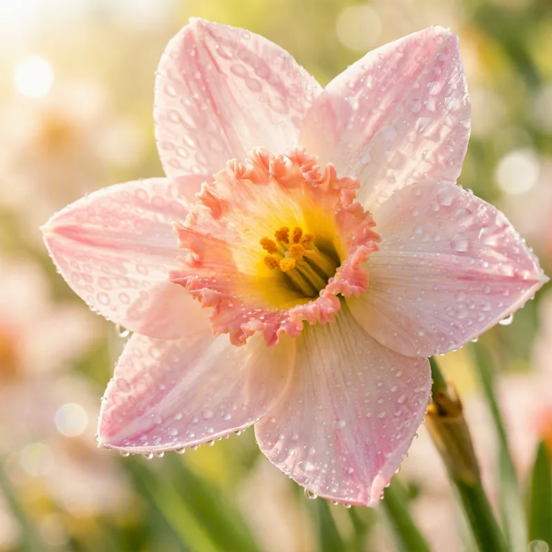 Roze paasnarcis