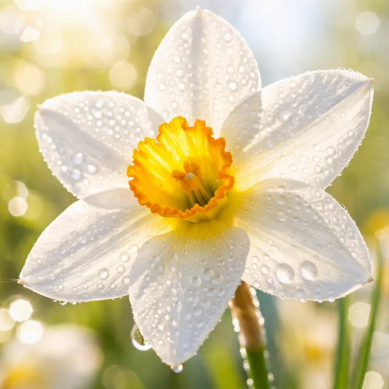Witte paasnarcis