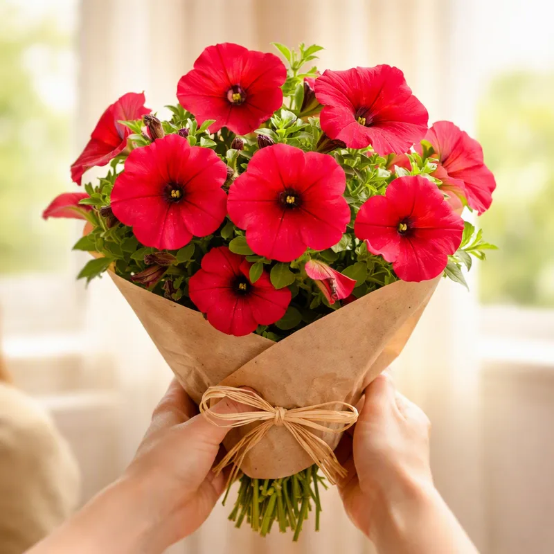 Pétunia rouge - image 3