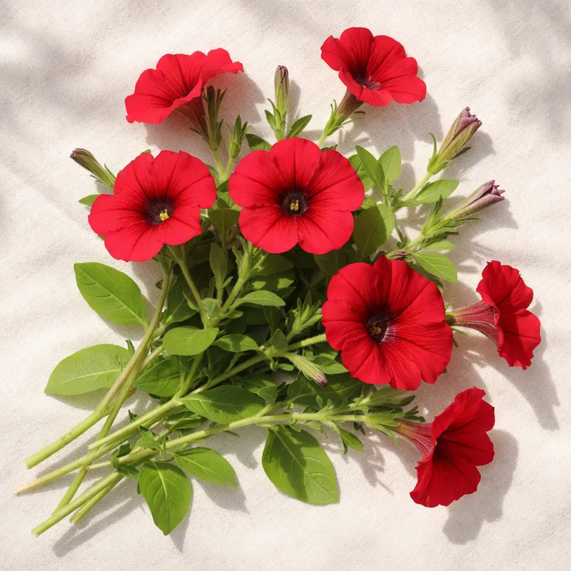 Pétunia rouge - image 4