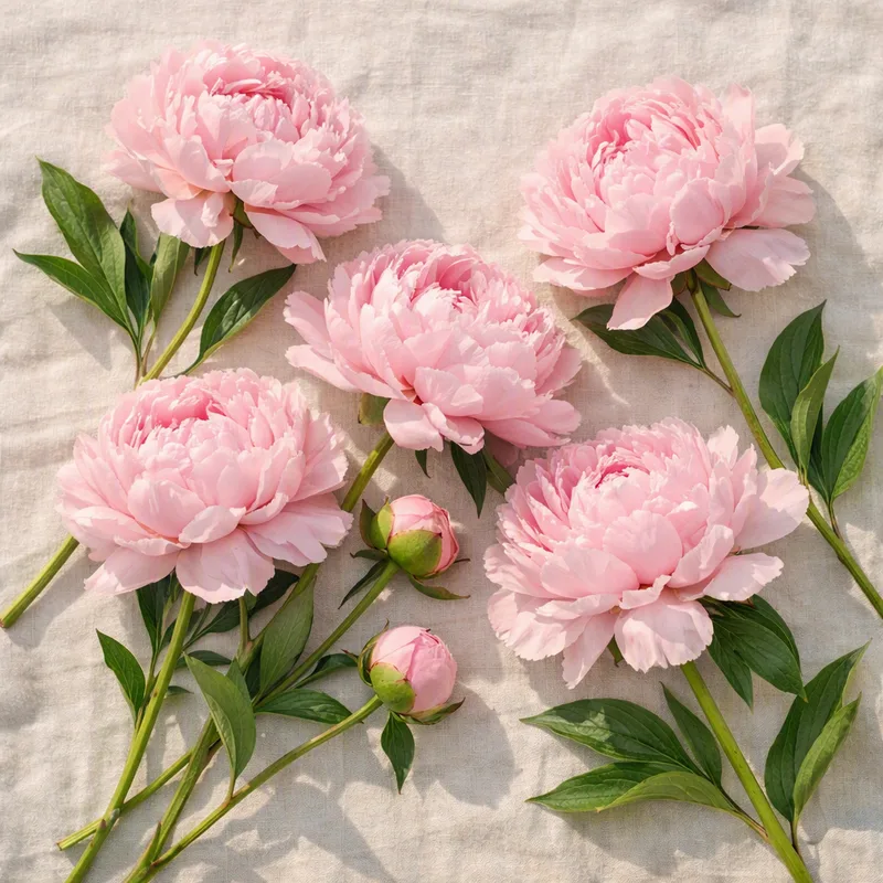 Roze pioenroos - afbeelding 4