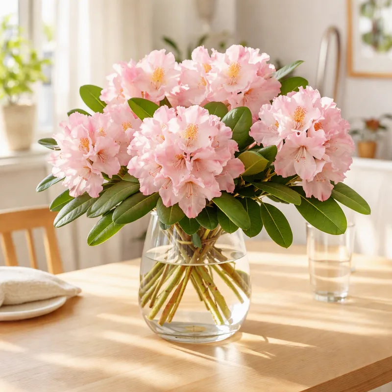 Roze rododendron - afbeelding 2
