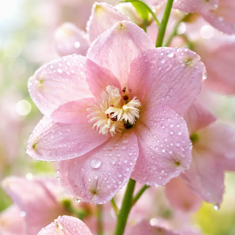 Pied-d'alouette rose - image 1