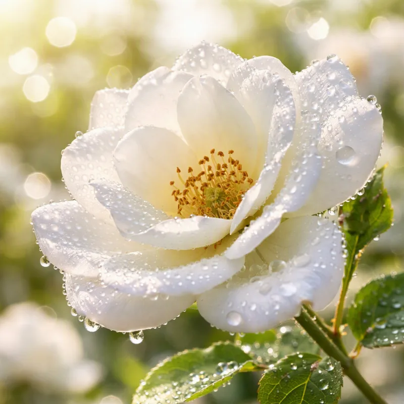 Rose blanche