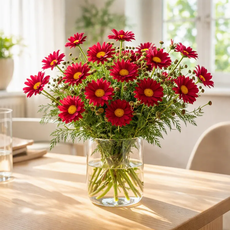 Rode struikmargriet - afbeelding 2