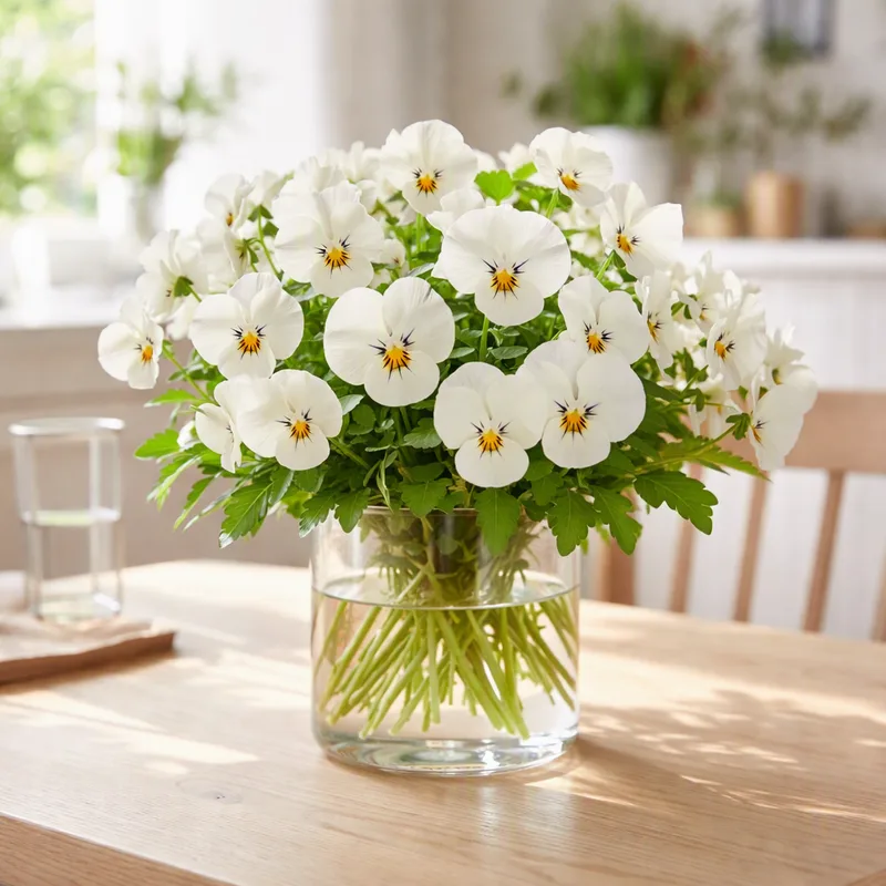 Wit tuinviooltje - afbeelding 2