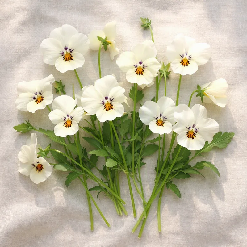 Wit tuinviooltje - afbeelding 4