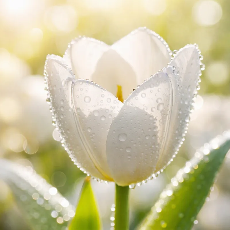 Witte tulp