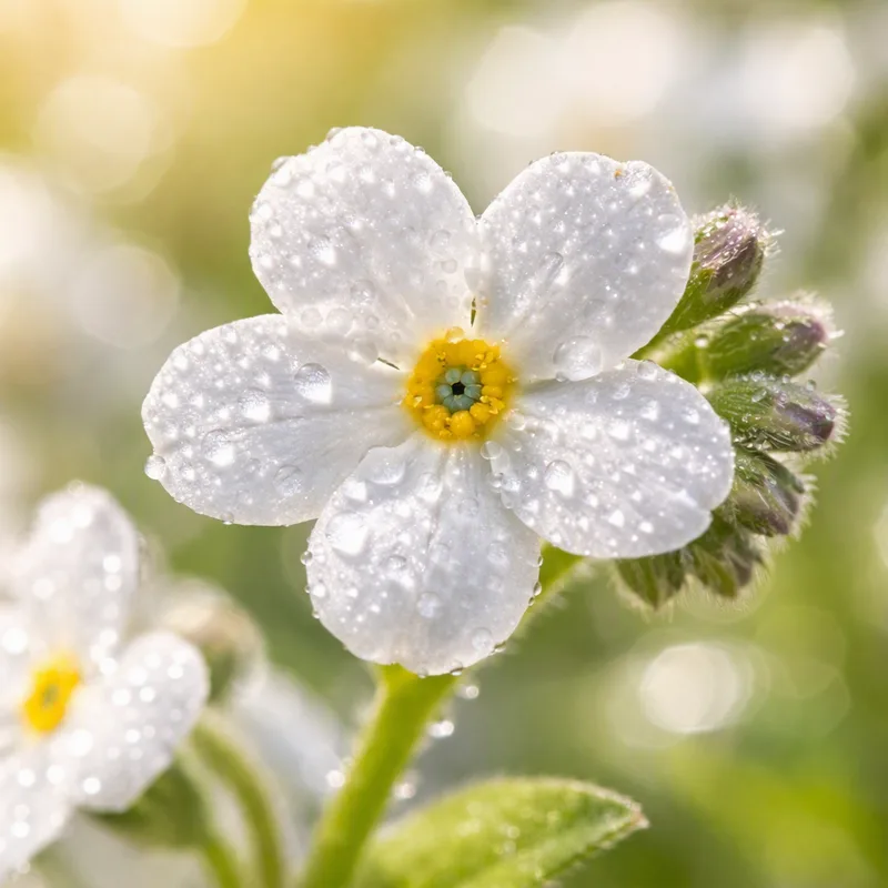 Myosotis blanc - image 1