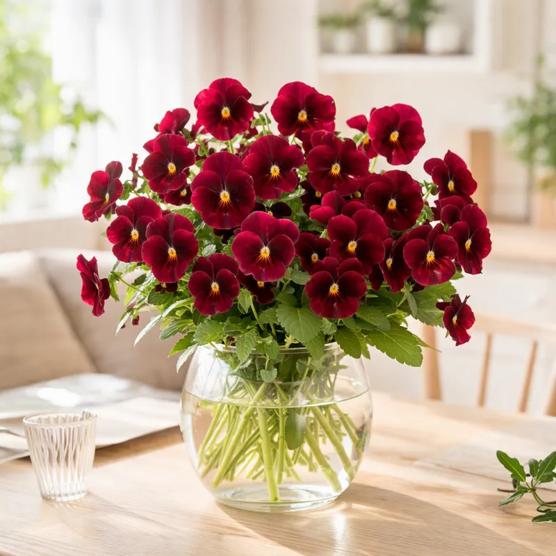 Rood viooltje - afbeelding 2