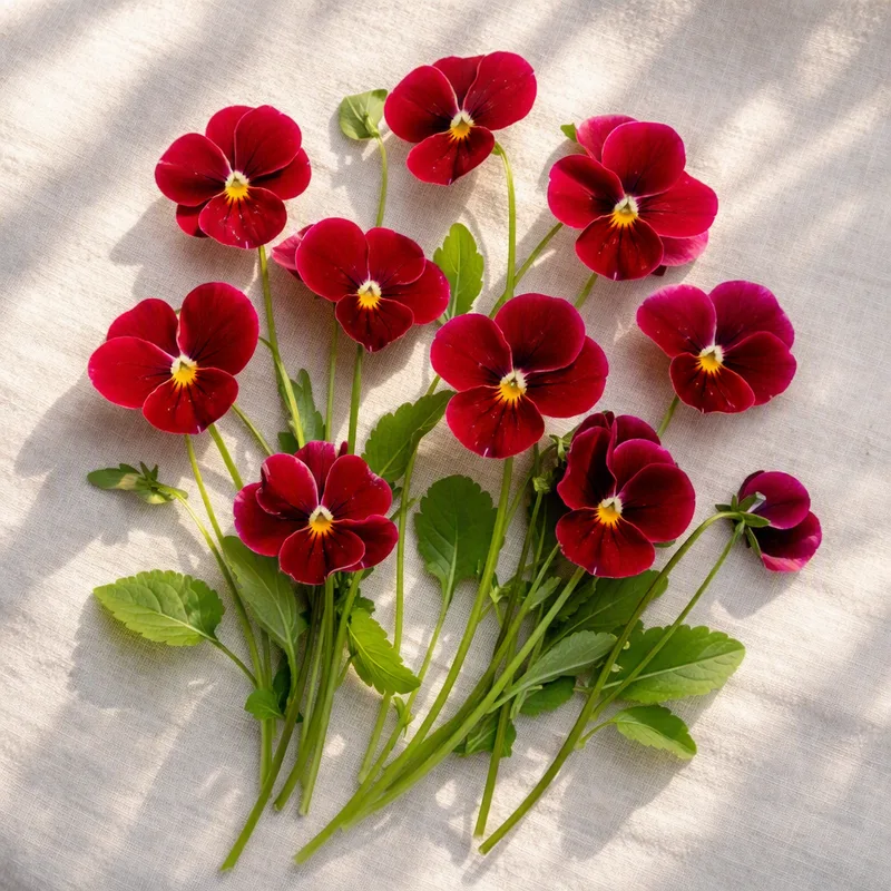 Rood viooltje - afbeelding 4