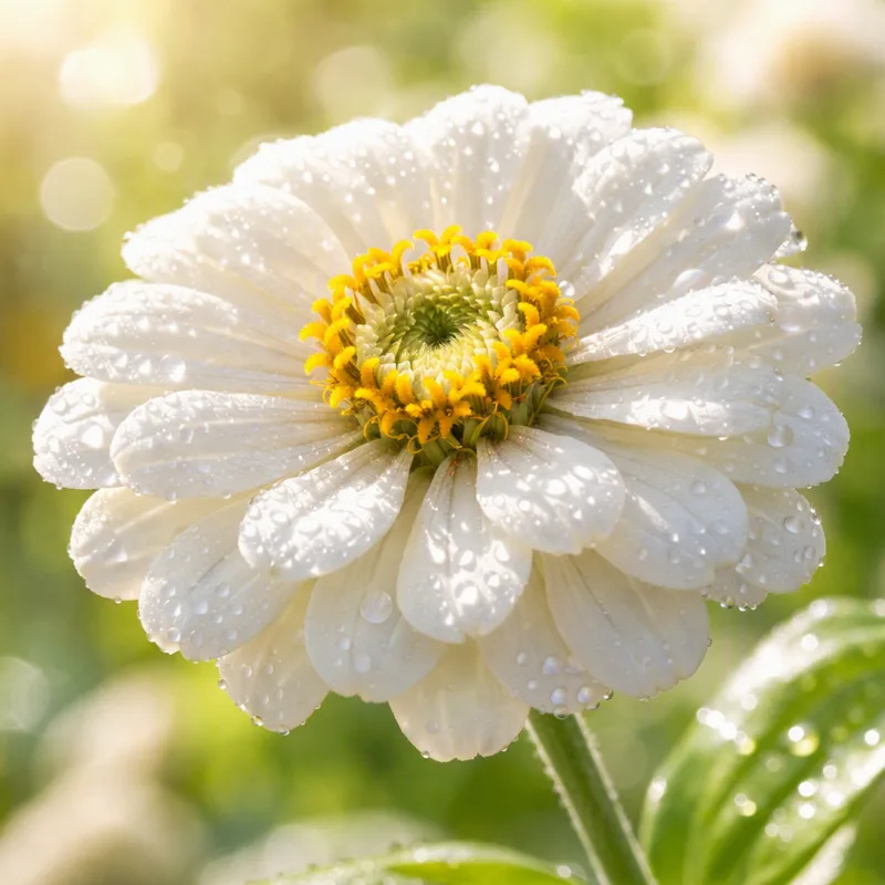 Zinnia blanc - image 1