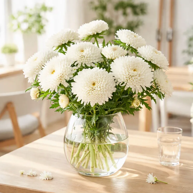 Reine-marguerite blanche - image 2