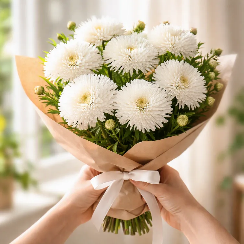 Reine-marguerite blanche - image 3