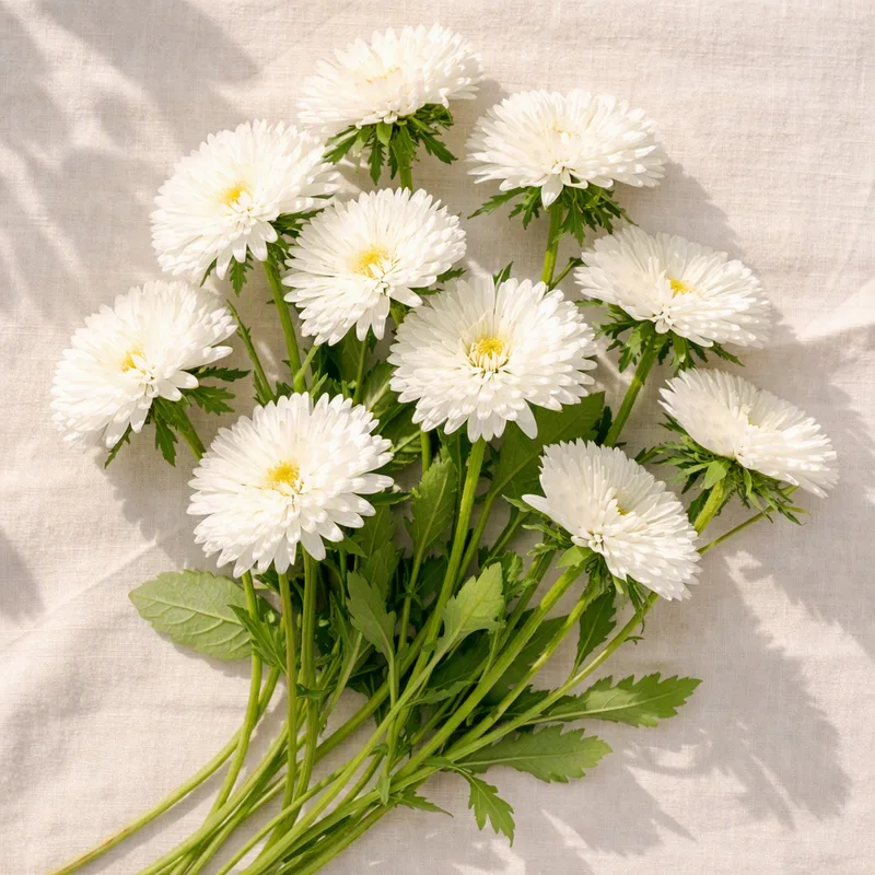 Reine-marguerite blanche - image 4
