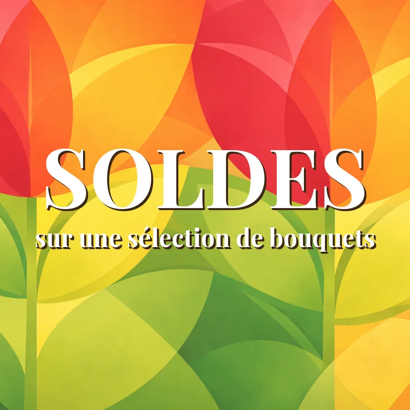 Fleurs en promotion - bouquets à prix réduit