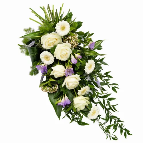 Elegant rouwboeket